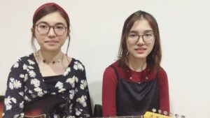 Melisha dan Melitha Sidabutar pada Maret 2020