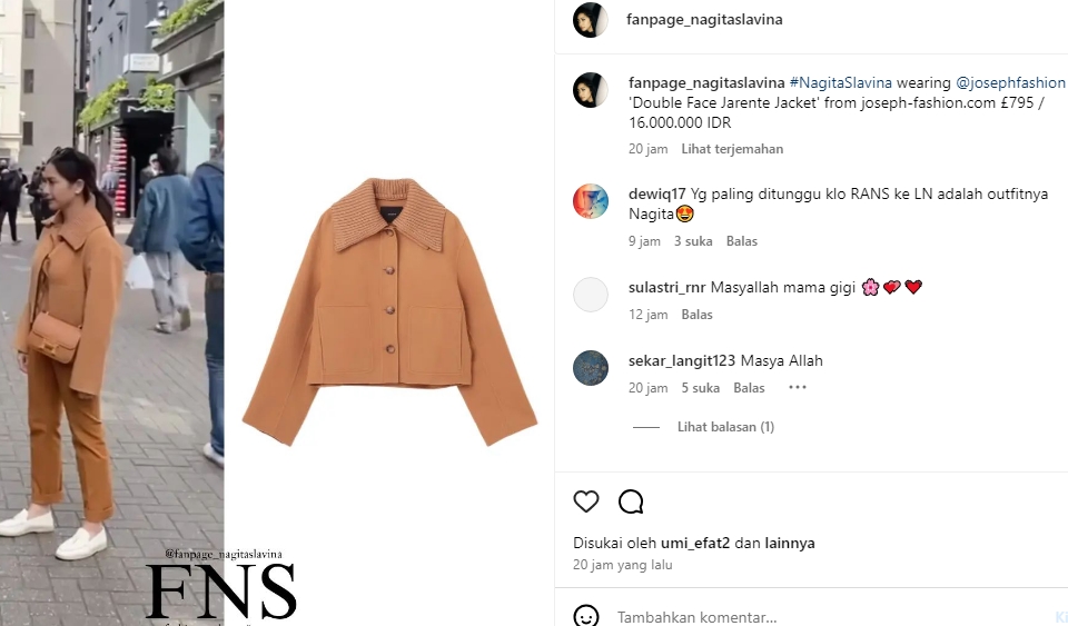 Harga Celana Nagita Slavina