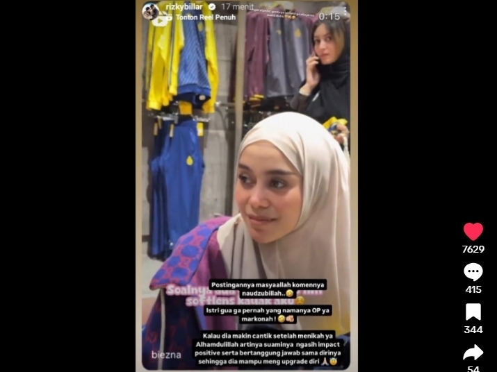 Lesti Kejora Dituding Oplas, Rizky Billar Membantah