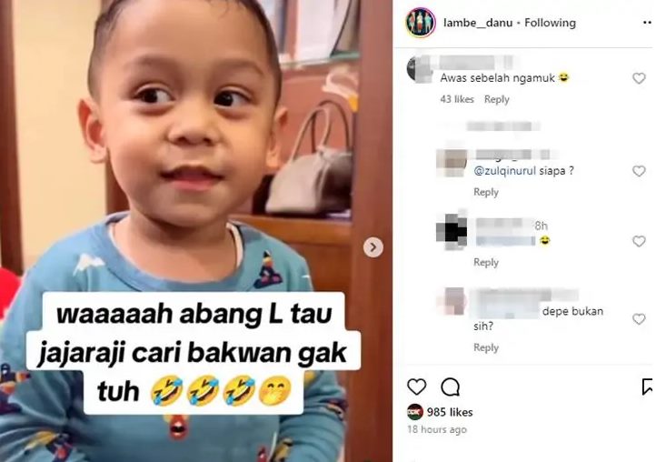 Anak Lesti Kejora dan Rizky Billar Tirukan Nyanyian Dewi Perssik