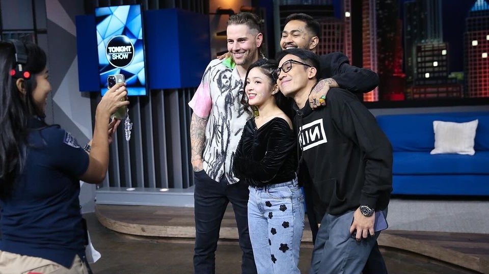 Potret Artis Ketemu Avenged Sevenfold yang Bakal Gelar Konser di Jakarta [Instagram]