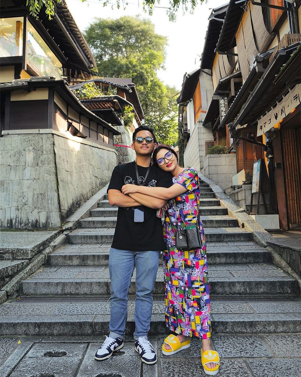 Kebersamaan Azriel Hermansyah dan Ashanty [Instagram]