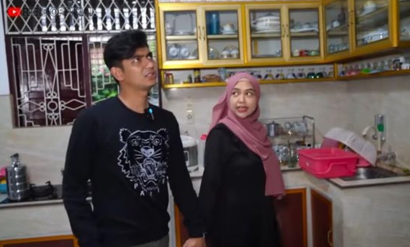 Dapur Rumah Teuku Ryan. Dapur Rumah Teuku Ryan. [YouTube]