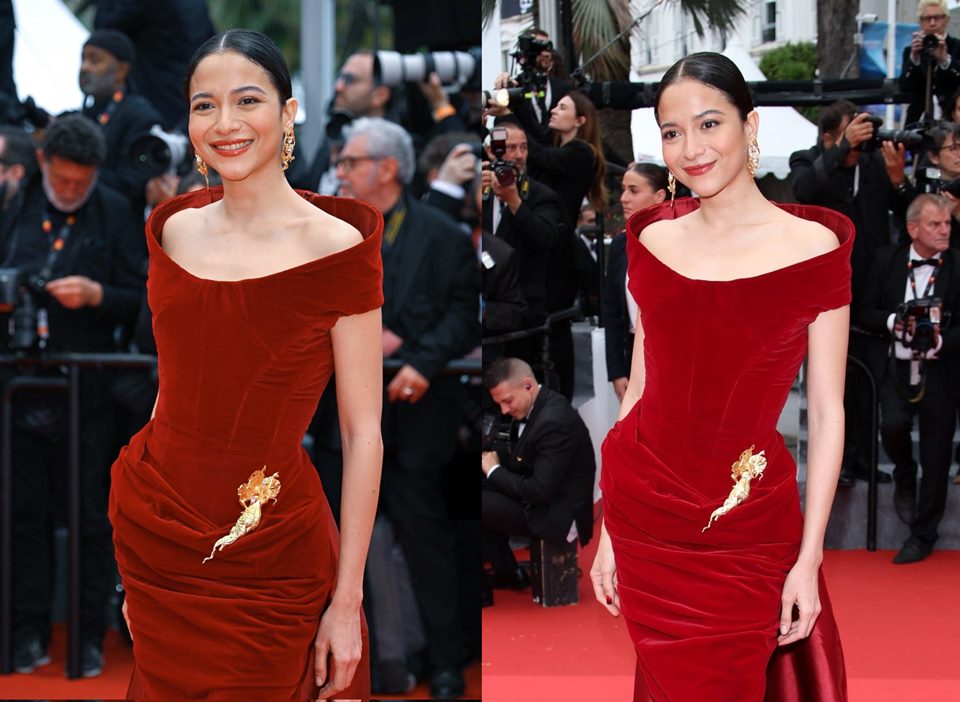Putri Marino di Cannes Film Festival 2024 [x.com]