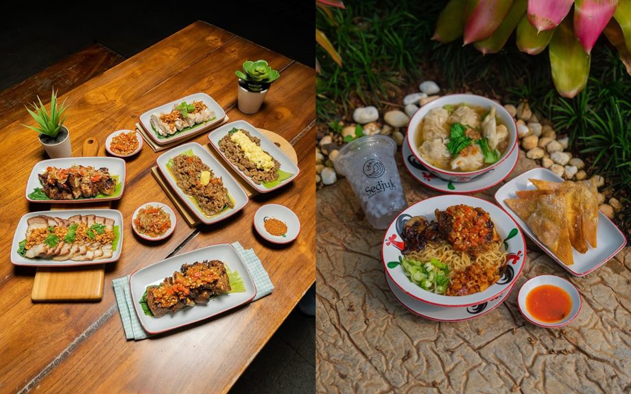 Menu Makanan Sedjuk Kopi dan Bakmi
