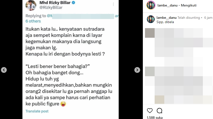 Lesti Kejora Dibilang Makin Kurus sejak Nikah dengan Rizky Billar