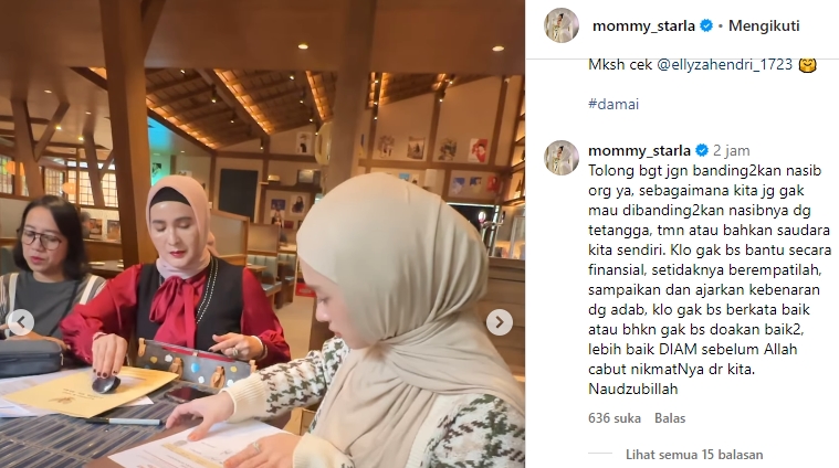 Inara Rusli Gak Mau Dibandingkan dengan Ira Nandha