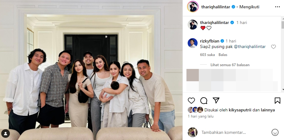 Komentar Rizky Febian Disorot