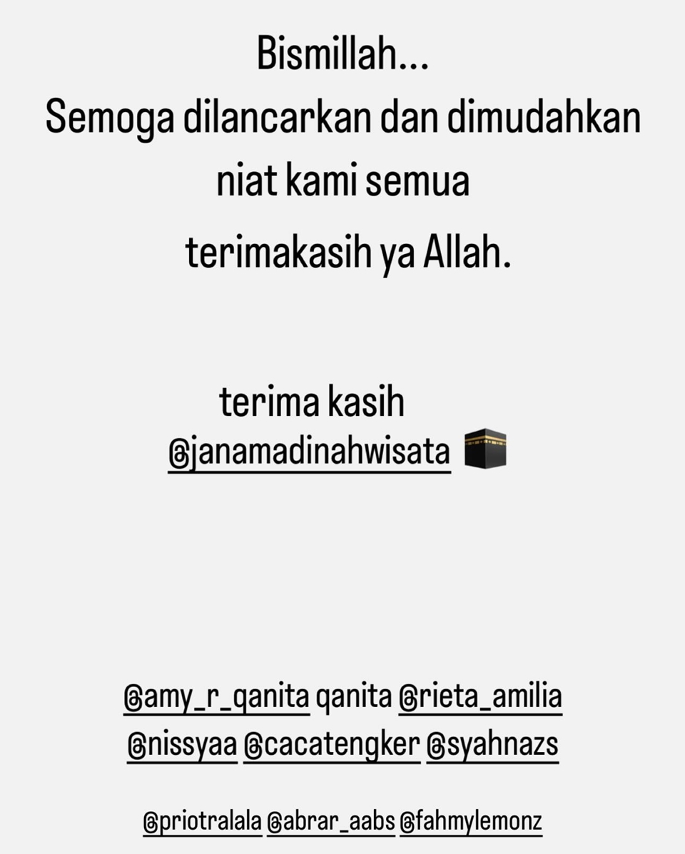 Raffi Ahmad akan Berangkat Haji