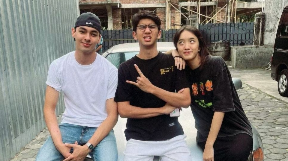 Potret Aishameglio bareng Adik dan Sepupu Ganteng [Instagram]