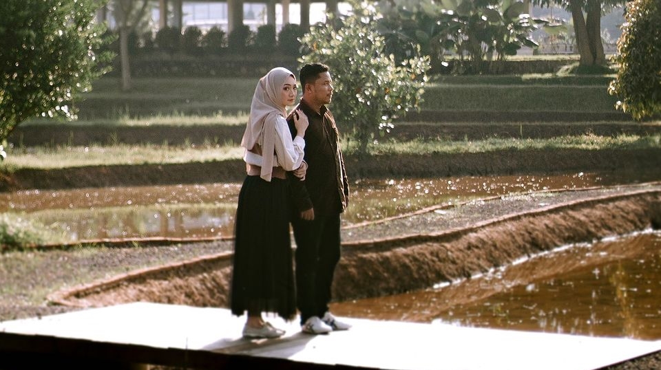 Potret Prewedding Mamat Alkatiri dan Nafha Firah [Instagram]