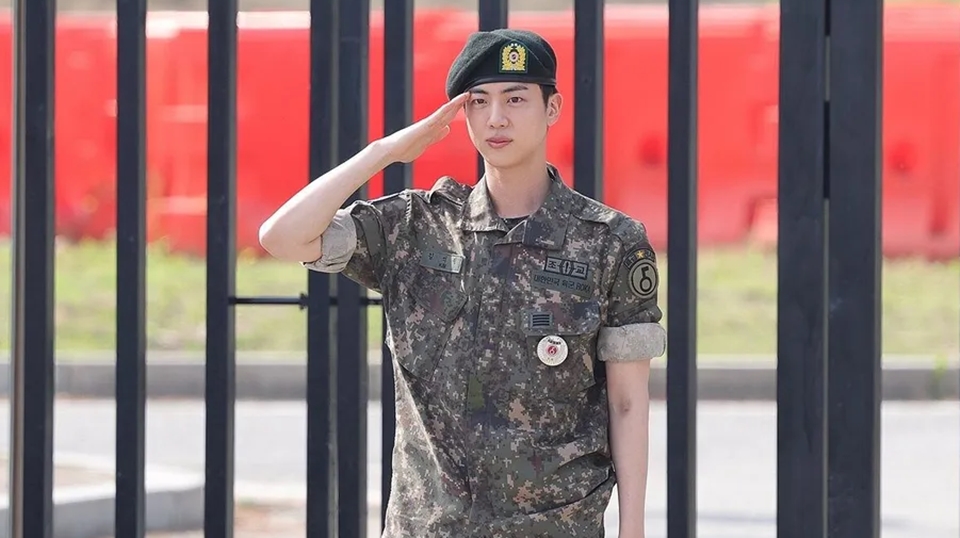 Jin BTS [Yonhap News]