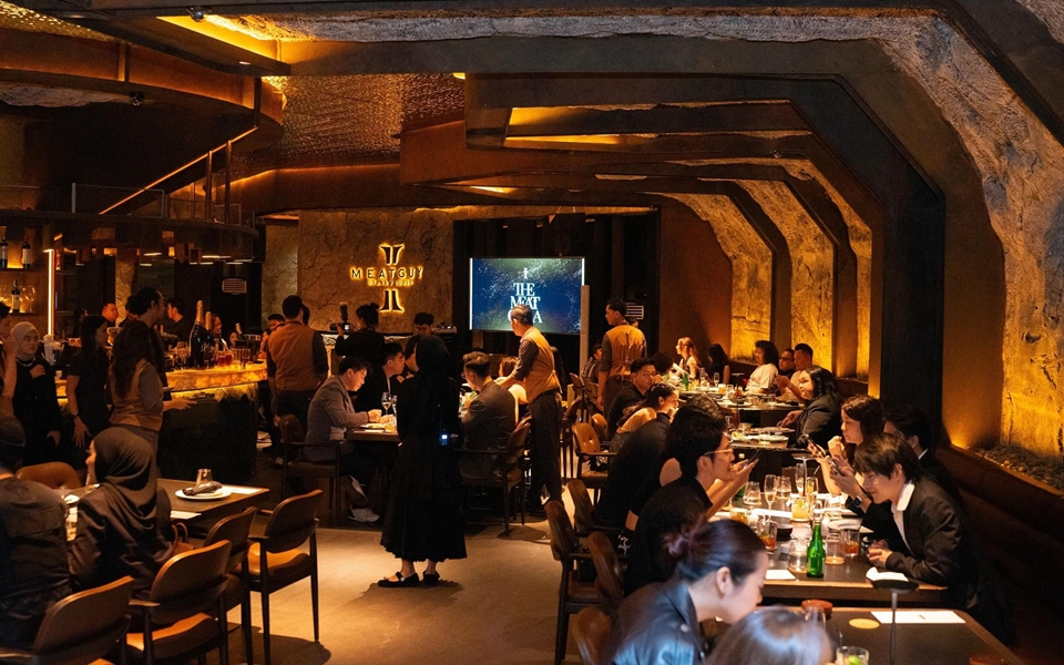 Interior Meatguy Steakhouse II SCBD [Instagram]