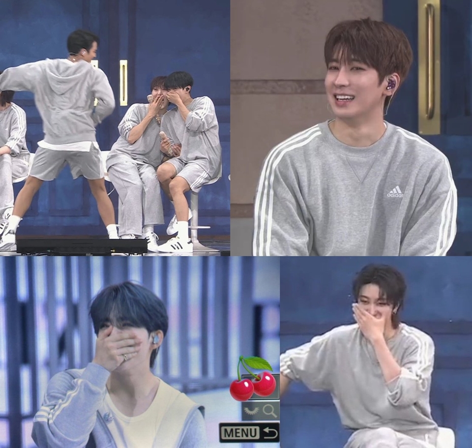 Reaksi Member SEVENTEEN saat Mingyu Cover 'Sticky' KISS OF LIFE
