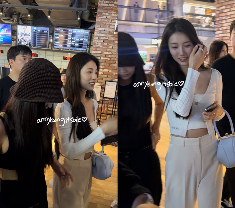 Jennie BLACKPINK dan Bae Suzy di VIP Premiere 'Revolver'