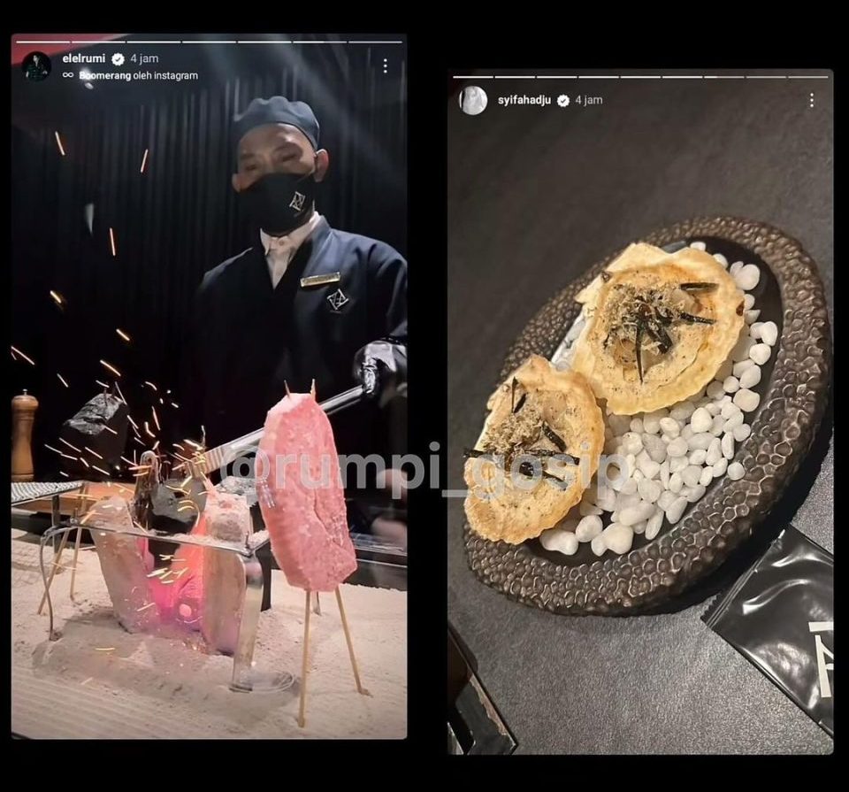 Syifa Hadju Diduga Makan Malam Bareng El Rumi [Instagram]