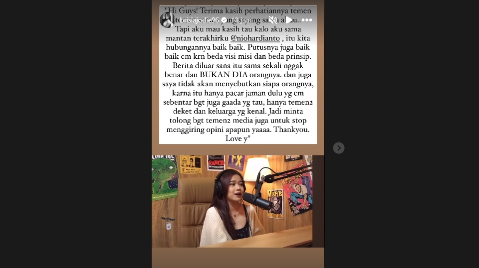 Brisia Jodie Bantah Mantan Terakhirnya yang Hamili LC