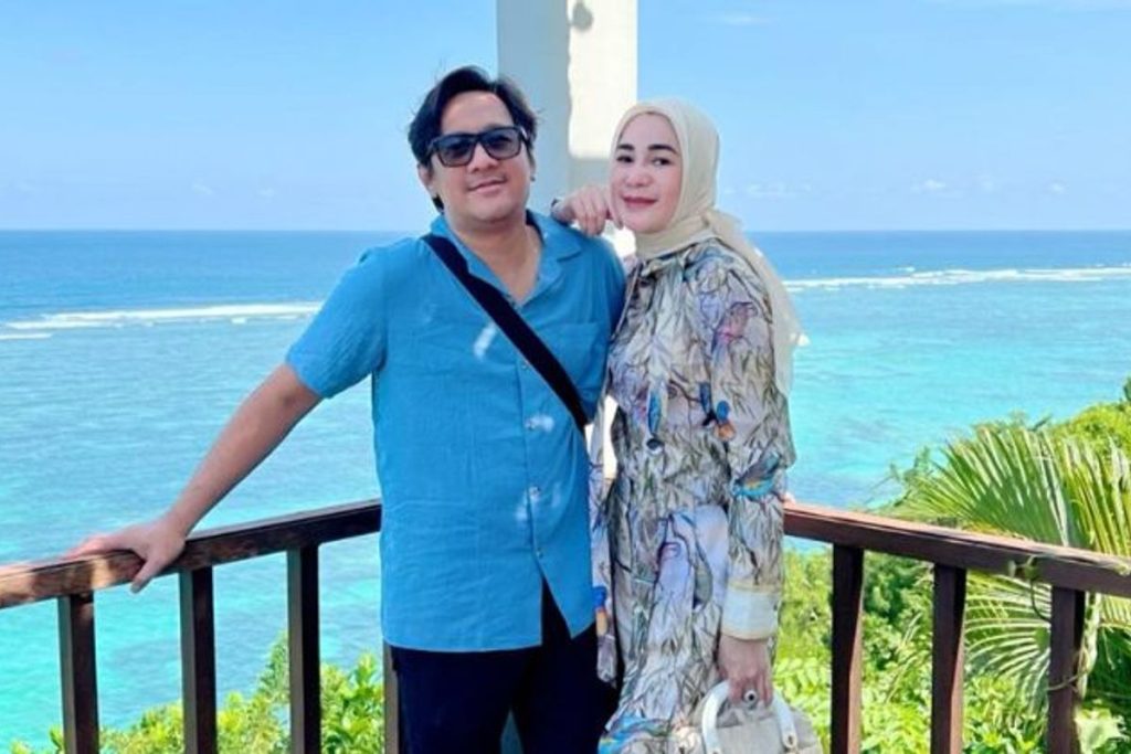Andre Taulany dan istri, Erin. [Instagram]