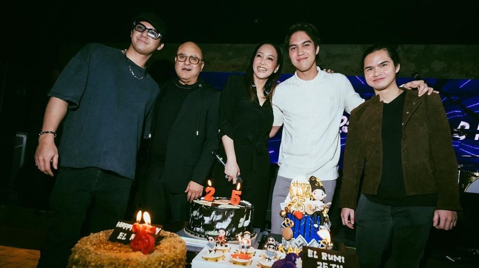 Kedekatan Al, El, Dul dengan Irwan Mussry [Instagram]