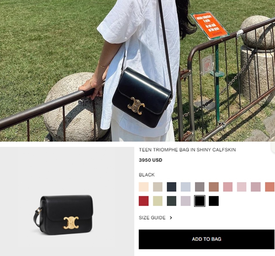 Tas Celine Beby Tsabina [Instagram]