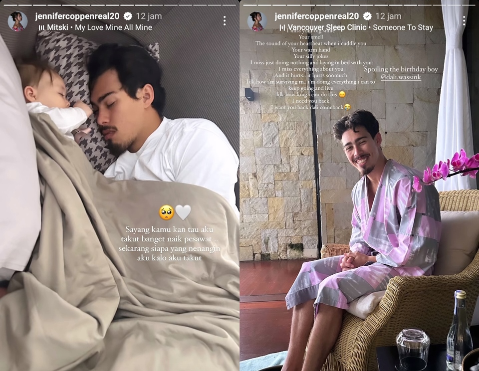 Jennifer Coppen Curhat Kangen Dali Wassink [Instagram]