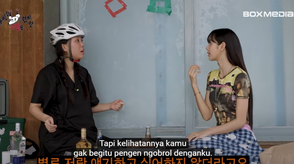 Lisa BLACKPINK di Konten Lee Young Ji [YouTube]