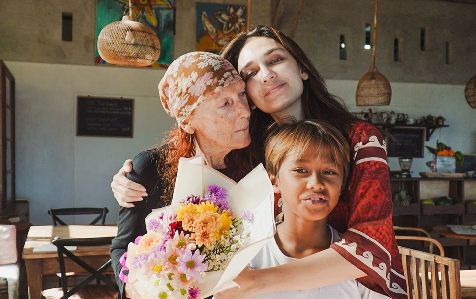 Luna Maya dan Sang Mama [Instagram]