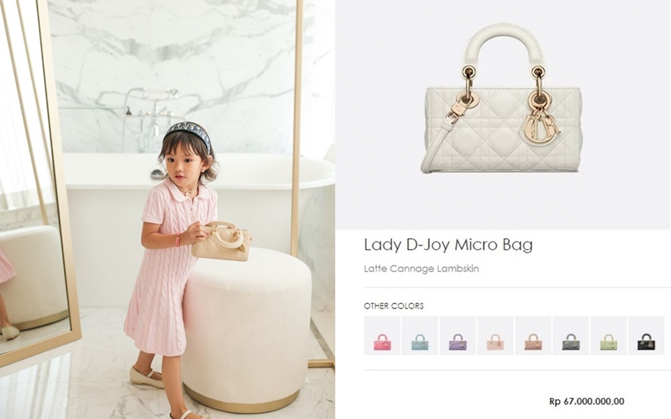 Putri Shandy Aulia Serba Dior [Instagram]
