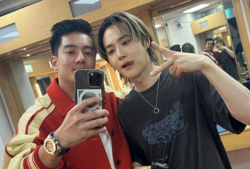 Suho EXO Bareng Boy William [Instagram]