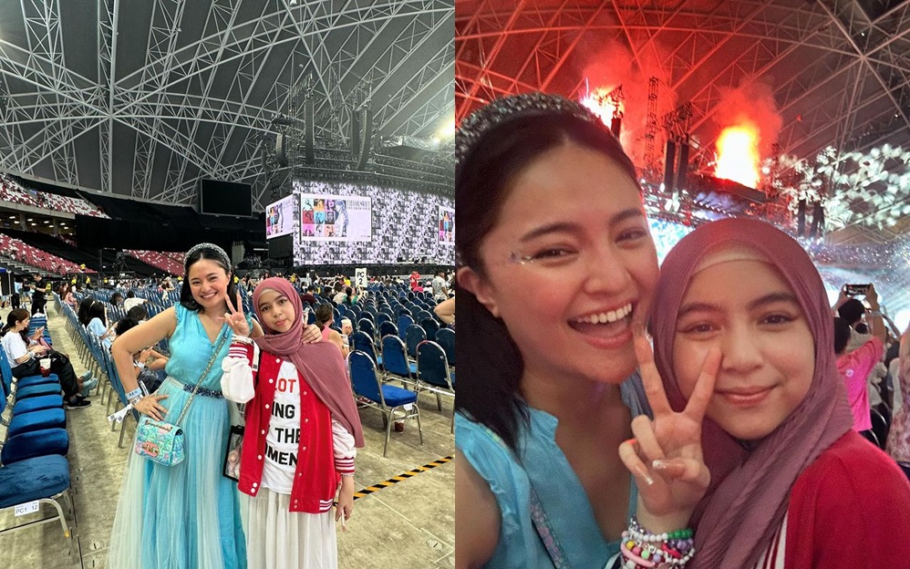 Marshanda & Sienna Nonton konser Taylor Swift [Instagram]
