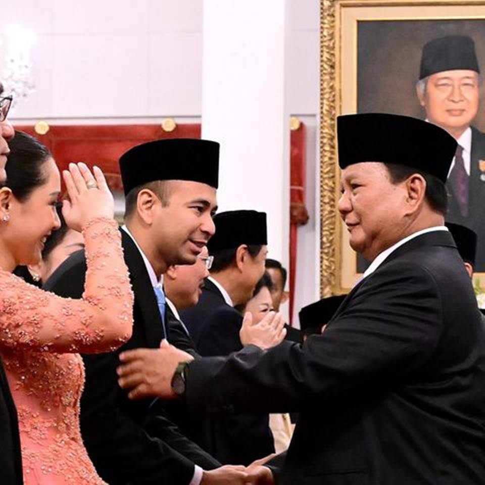 Raffi Ahmad jadi Utusak Khusus Presiden [instagram]