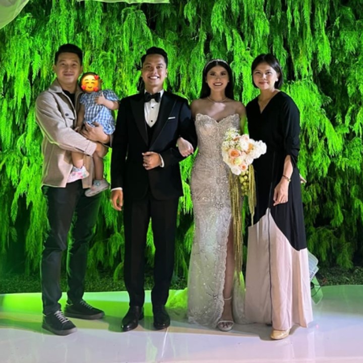 Pernikahan Anthony dan Mitzi [Instagram]