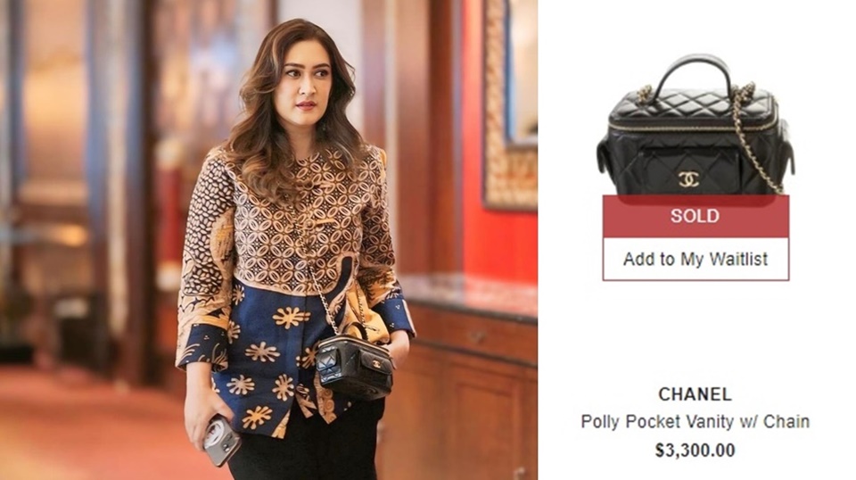 Nafa Urbach Tenteng Tas Chanel [Instagram/Therealreal]