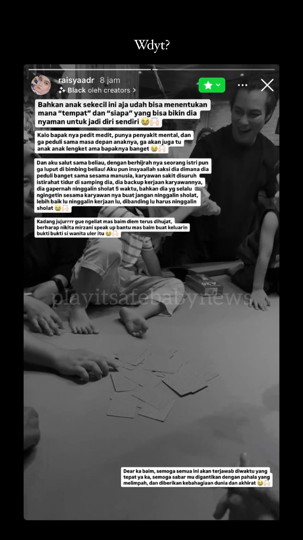 Anak-anak Paula Verhoeven Lebih Pilih Baim Wong