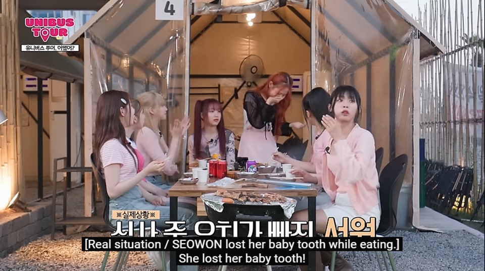 Momen Gigi Seowon UNIS Copot [YouTube]