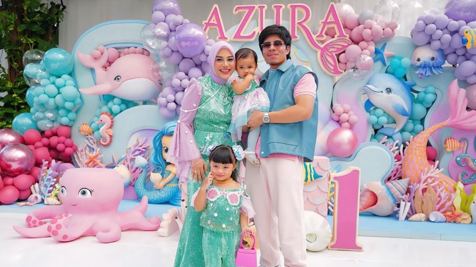 Keluarga Aurel Hermansyah dan Atta Halilintar [Instagram]