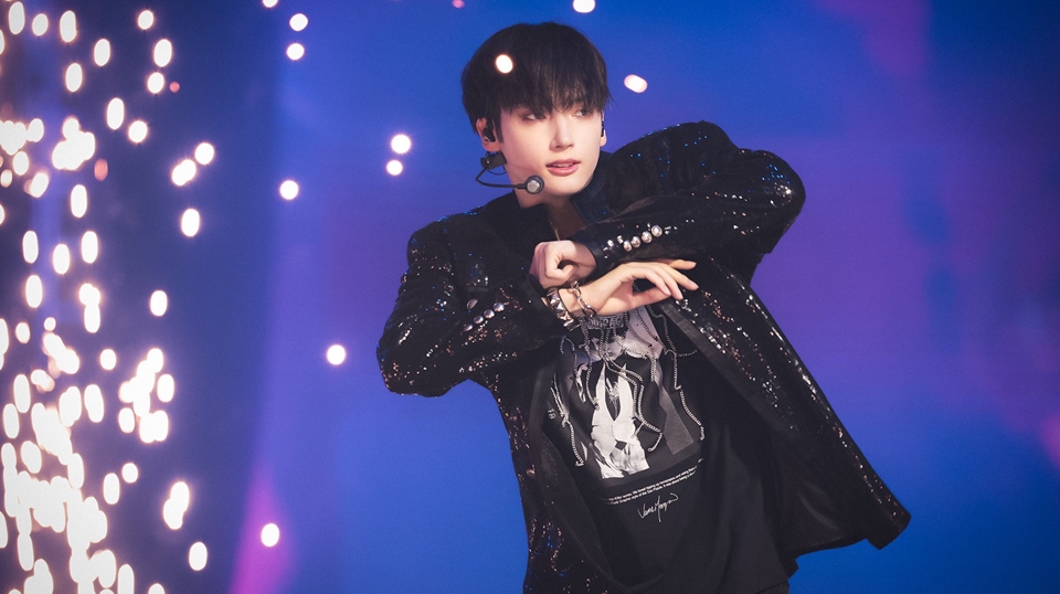 Huening Kai TXT di Konser 'ACT: Promise'