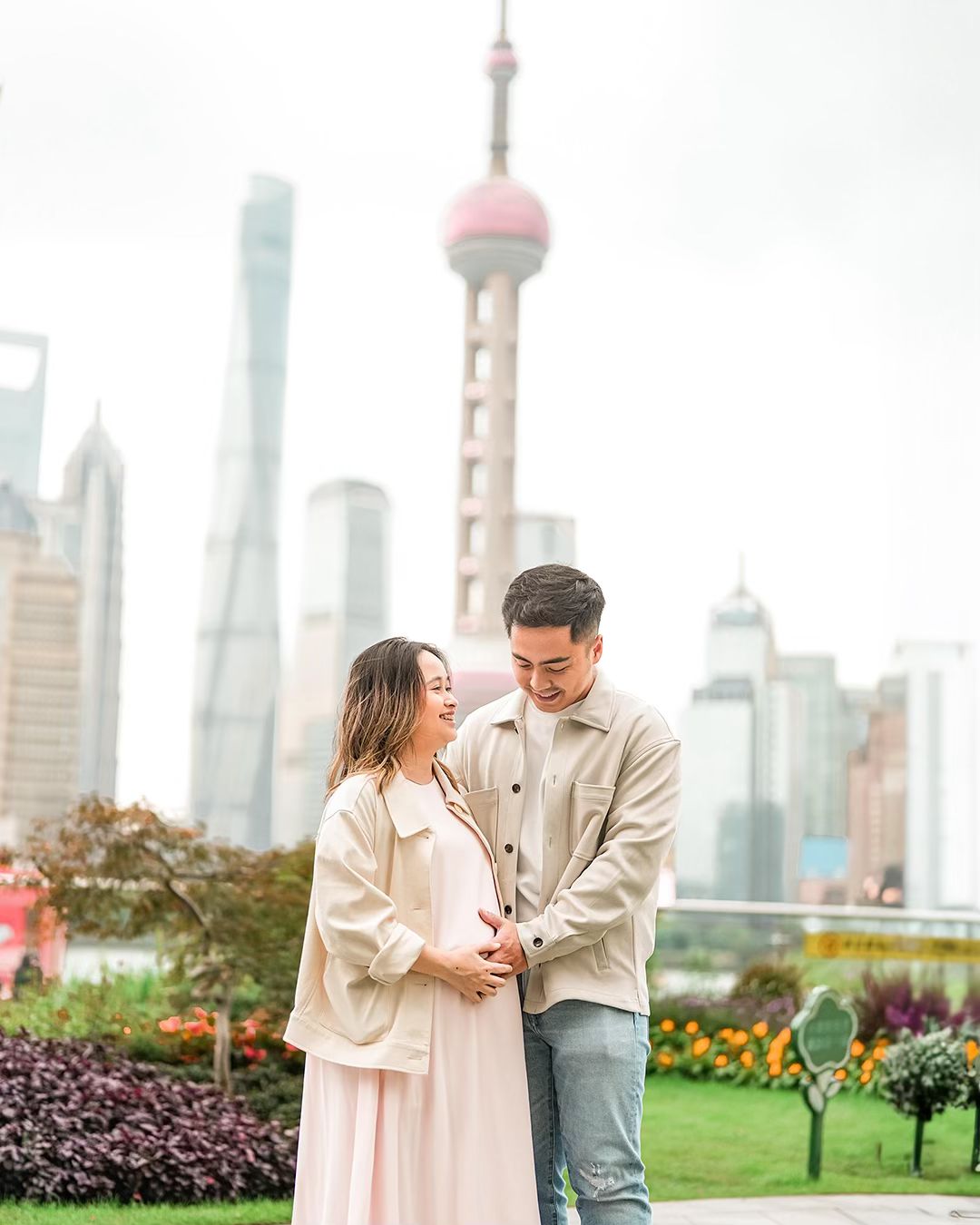 Gritte Agatha dan Suami Babymoon Bareng Keluarga Besar [Instagram]
