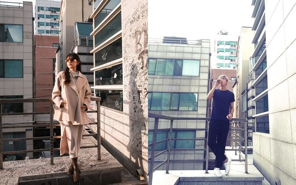 Audi Marissa Recreate Foto RM BTS Saat Liburan ke Korea Selatan [Instagram]