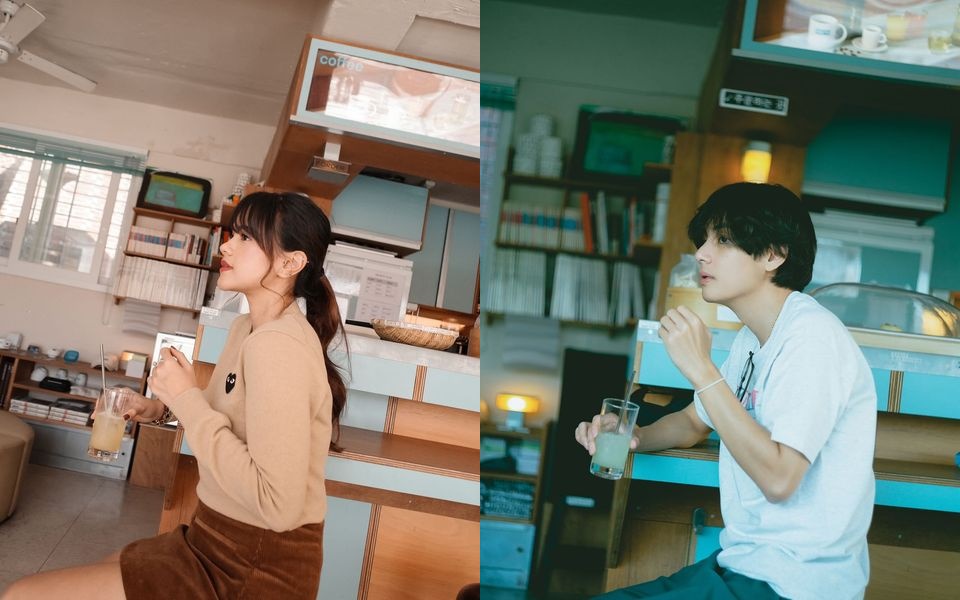 Audi Marissa Recreate Foto V BTS Saat Liburan ke Korea Selatan [Instagram]
