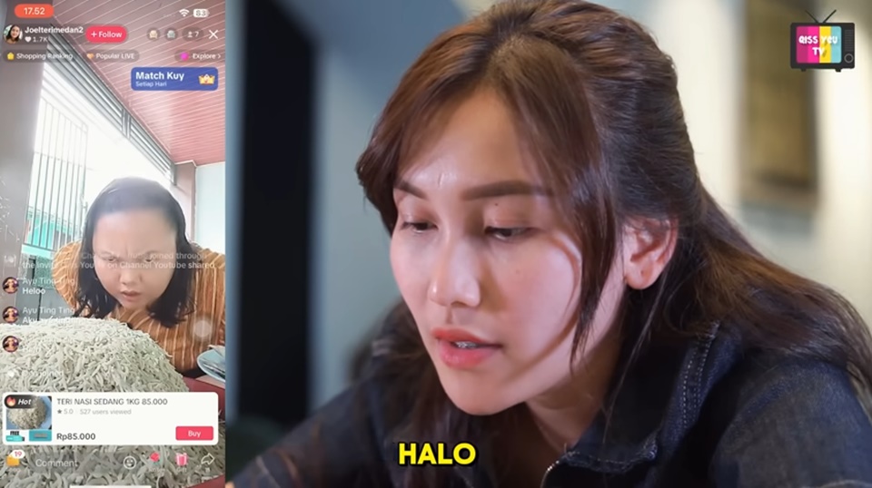 Ayu Ting Ting Dapat Reaksi Tak Terduga Saat Minta Join Live TikTok Shop [YouTube]