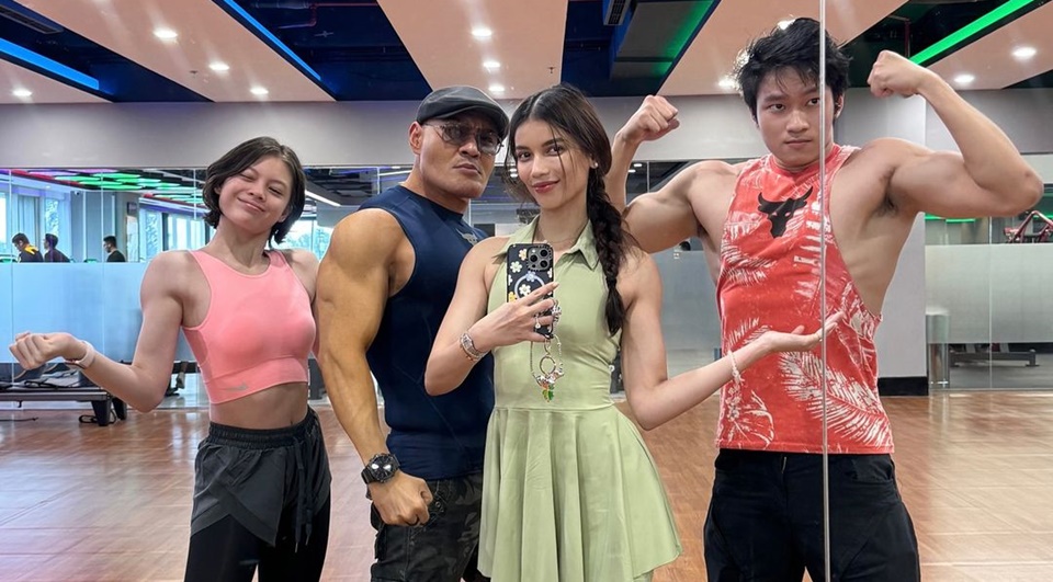 Sabrina Chairunnia Sekeluarga Hobi Workout Hingga Punya Tubuh Kekar [Instagram]