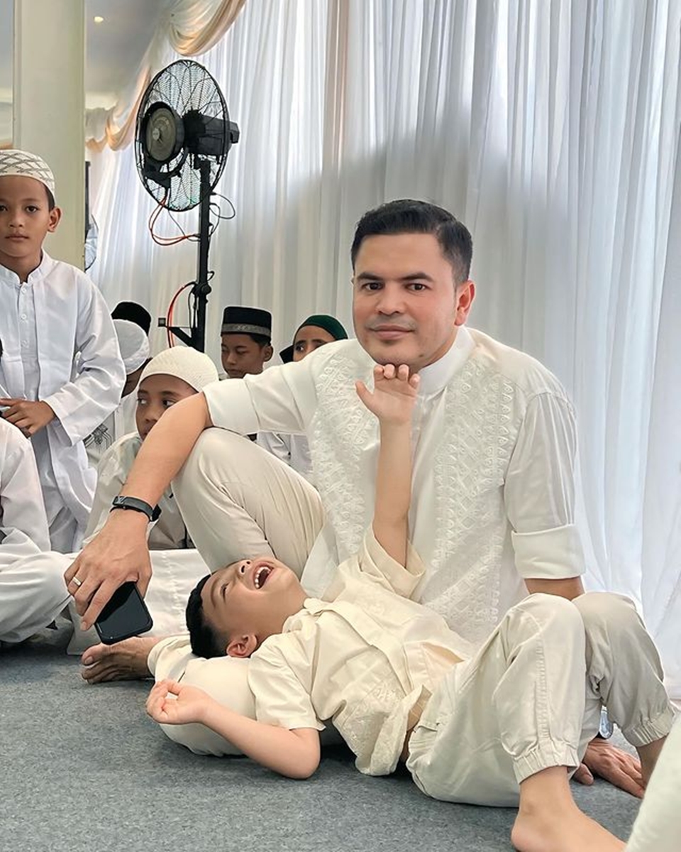 Irish Bella Tunjukkan Keceriaan Anak Sulungnya ketika bareng Ayah Sambung