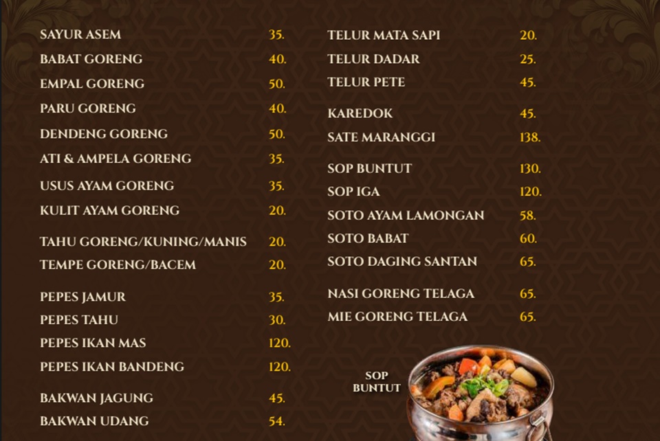 Pemandangan Resto Telaga Senayan [Instagram]