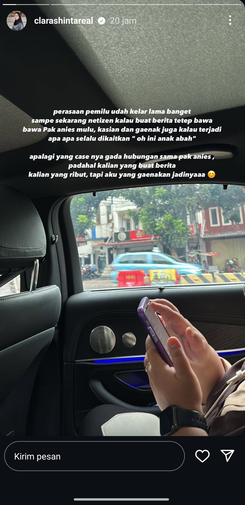 Respons Clara Shinta soal Tuduhan Sebar Video Gus Miftah