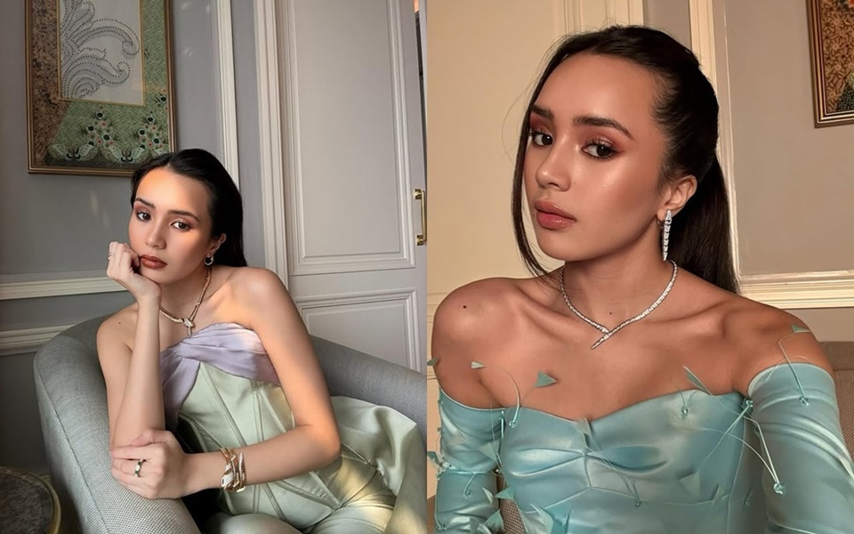 Beby Tsanina Pakai Aksesoris Serba Bvlgari Senilai Miliaran Rupiah [Instagram]