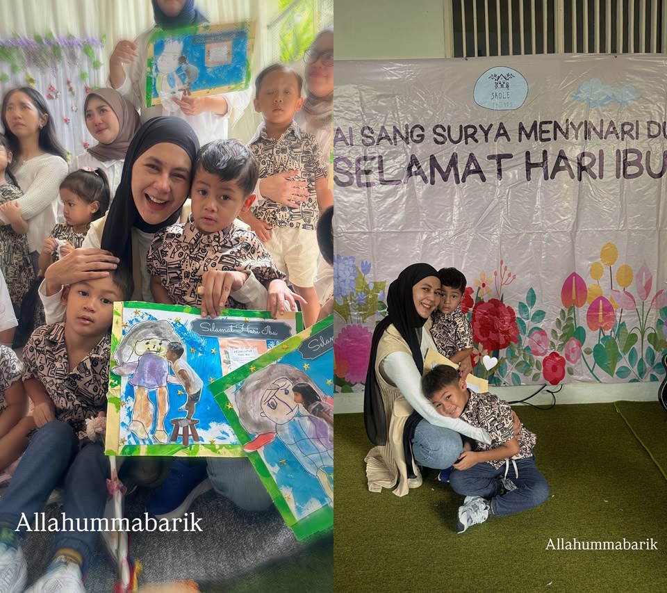 Paula Verhoeven Akhirnya Ketemu Anak di Acara Hari Ibu [Instagram]