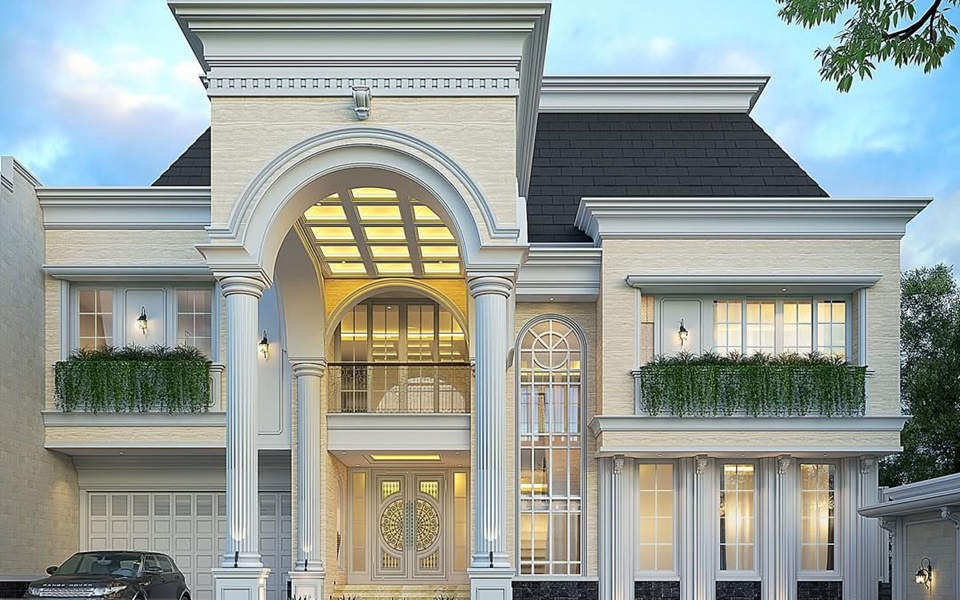 Desain Rumah Mewah Ria Ricis Yang Sedang Dibangun [Instagram]