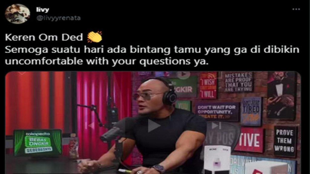 Livy Renata sindir Deddy Corbuzier