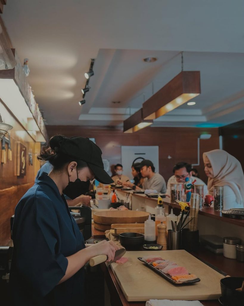 suasana omakase Kohei Sushi Bar